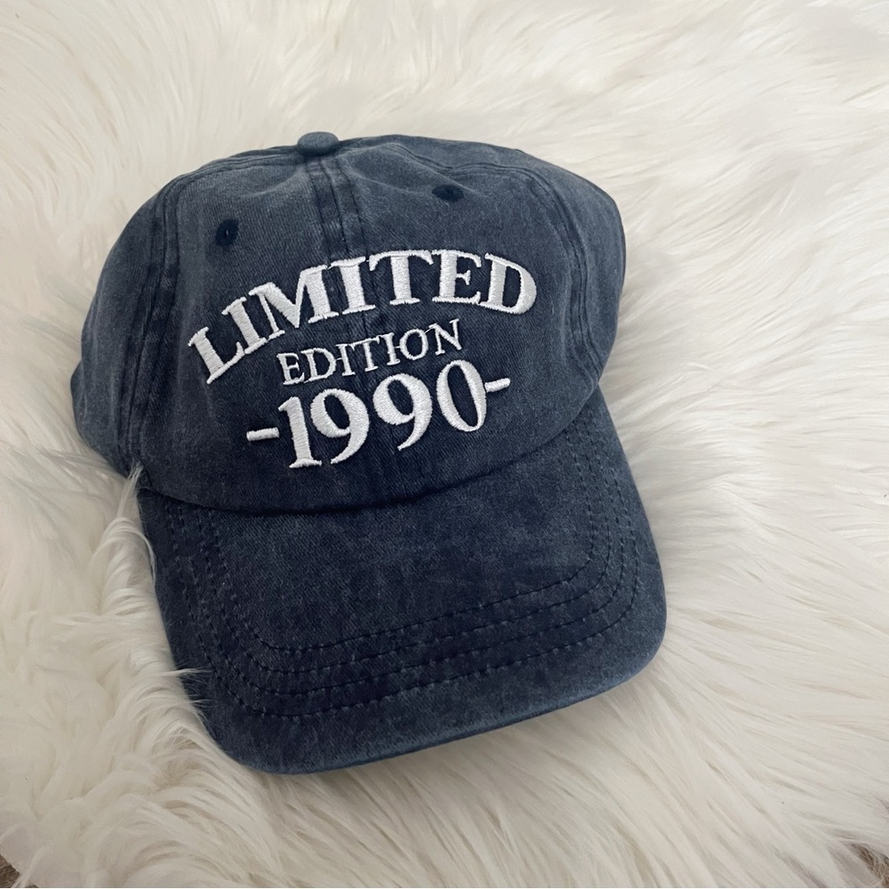 1990 birthday baseball cap